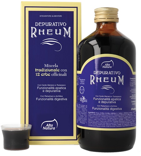 DEPURATIVO RHEUM MISCELA ERBE OFFICINALI 250 ML - Gruppofarmastore.it