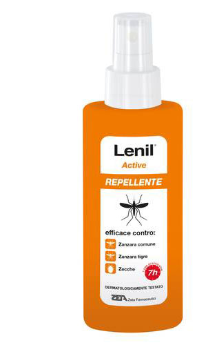 LENIL ACTIVE SPRAY SOLUZIONE ANTIZANZARA IN FLACONE + POMPA SPRAY 100 ML - Gruppofarmastore.it