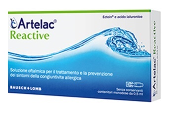 ARTELAC REACTIVE SOLUZIONE OFTALMICA MONODOSE 20 UNITA' DA 0,5 ML - Gruppofarmastore.it