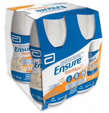 ENSURE NUTRIVIGOR VANIGLIA 4 BOTTIGLIE DA 220 ML - Gruppofarmastore.it