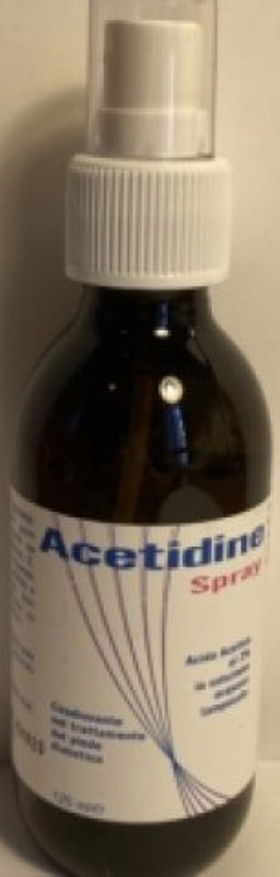 LOZIONE ALL'ACIDO ACETICO 2% IGIENIZZANTE ACETIDINE SPRAY DA125ML - Gruppofarmastore.it