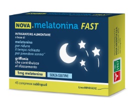 NOVA MELATONINA FAST 45 COMPRESSE 1MG DI MELATONINA - Gruppofarmastore.it