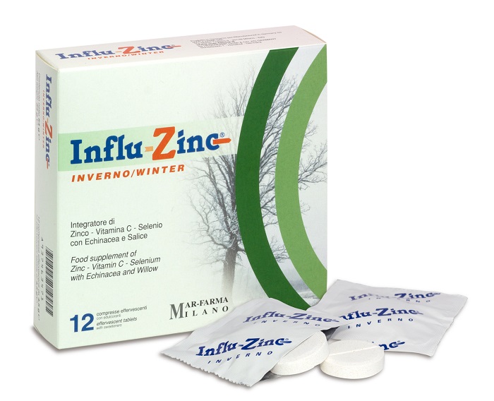 INFLUZINC INVERNO 12 COMPRESSE EFFERVESCENTI - Gruppofarmastore.it