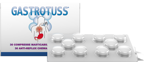 GASTROTUSS ANTIREFLUSSO 30 COMPRESSE MASTICABILI - Gruppofarmastore.it