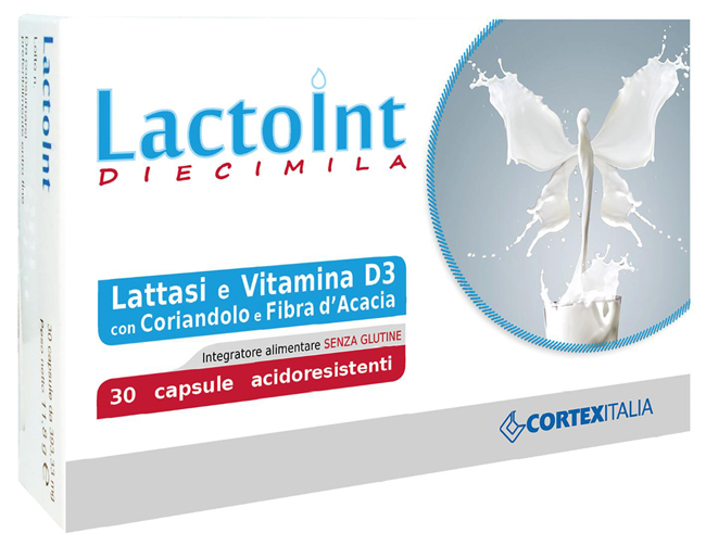 LACTOINT DIECIMILA 30 CAPSULE ACIDORESISTENTI SENZA GLUTINE - Gruppofarmastore.it