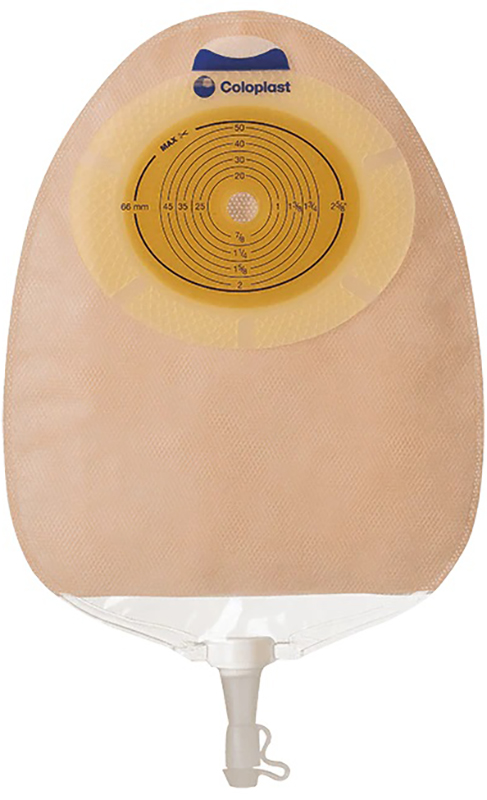 SACCA TRASPARENTE SISTEMA A 1 PEZZO PER UROSTOMIA CON MULTICHAMBER SENSURA RITAGLIABILE 10/76 MM MAXI 400 ML 30 PEZZI - Gruppofarmastore.it