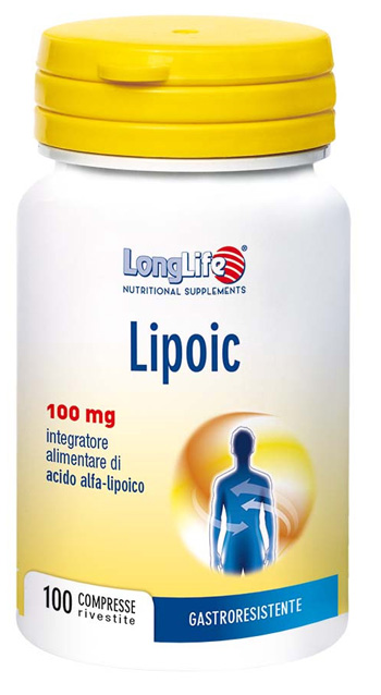 LONGLIFE LIPOIC 100 MG 100 CAPSULE - Gruppofarmastore.it