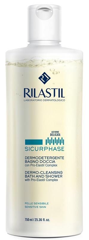 RILASTIL SICURPHASE DERMODETERGENTE BAGNO DOCCIA 750 ML - Gruppofarmastore.it