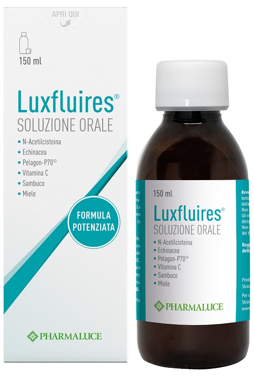 LUXFLUIRES SOLUZIONE ORALE 150 ML - Gruppofarmastore.it