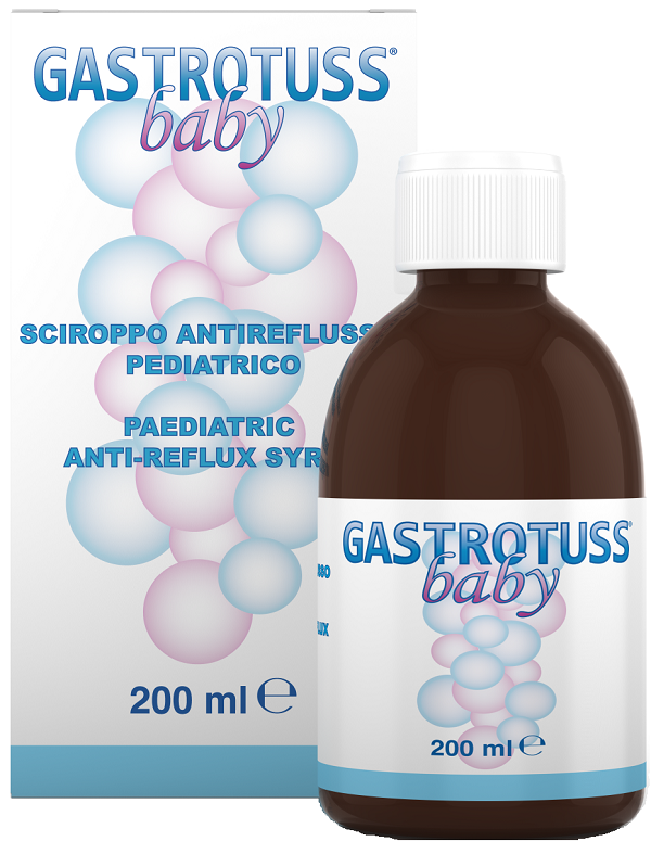 BABY SCIROPPO ANTIREFLUSSO GASTROTUSS 200 ML - Gruppofarmastore.it