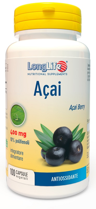 LONGLIFE ACAI 100 CAPSULE - Gruppofarmastore.it