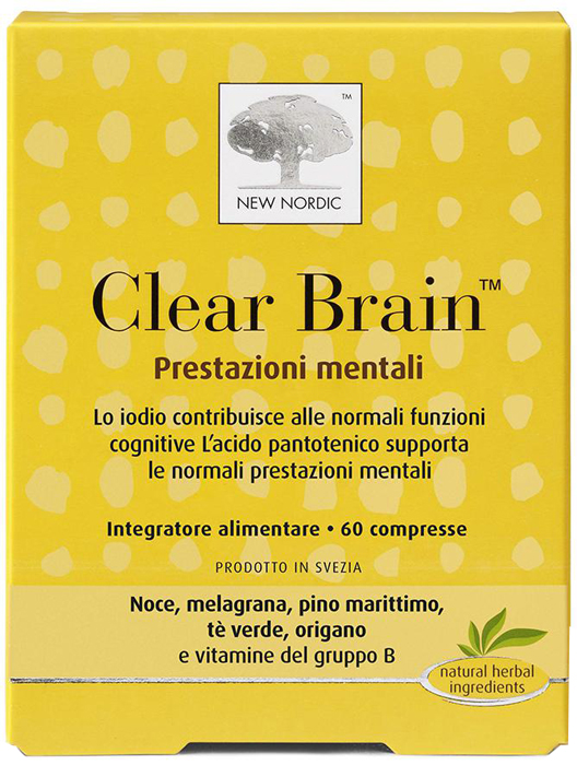 CLEAR BRAIN 60 COMPRESSE - Gruppofarmastore.it