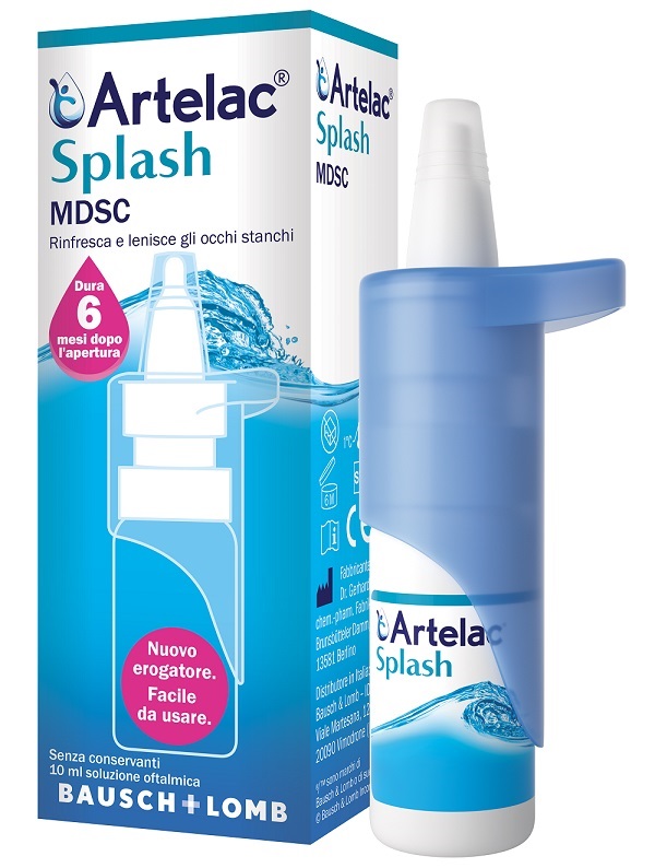 ARTELAC SPLASH GOCCE OCULARI 10 FLACONCINI MONODOSE 0,5 ML - Gruppofarmastore.it