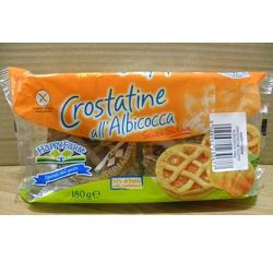 HAPPY FARM CROSTATA DI ALBICOCCHE SENZA GLUTINE 180 G - Gruppofarmastore.it