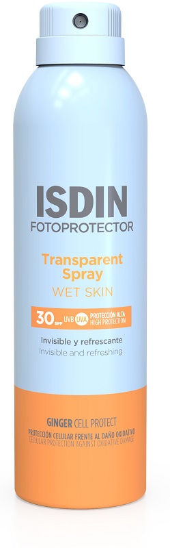 TRANSPARENT SPRAY WET SKIN SPF30 250 ML - Gruppofarmastore.it