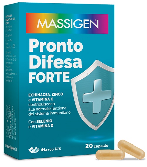 MASSIGEN PRONTO DIFESA FORTE 20 CAPSULE - Gruppofarmastore.it