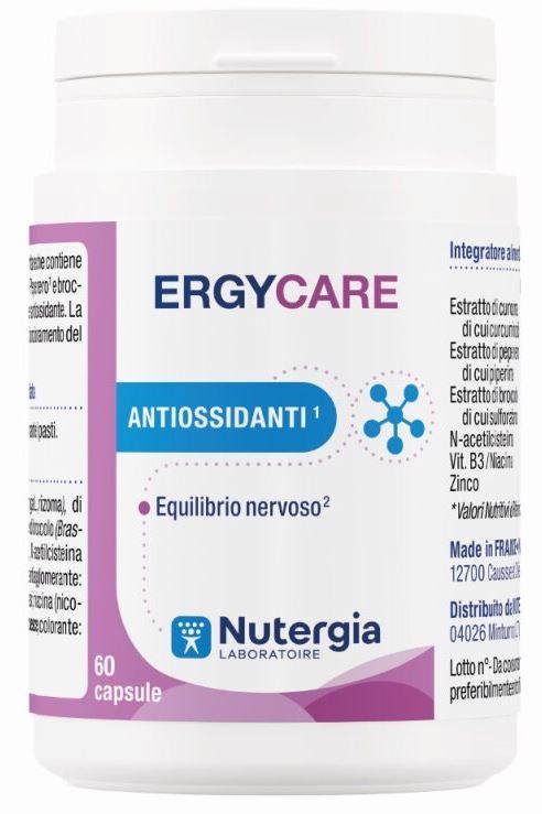 NUTERGIA ERGYCARE 60 CAPSULE - Gruppofarmastore.it