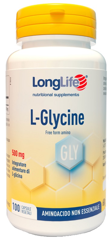LONGLIFE L-GLYCINE 500 MG 100 CAPSULE VEGETALI - Gruppofarmastore.it