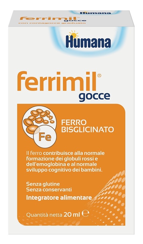 HUMANA FERRIMIL GOCCE 20 ML - Gruppofarmastore.it