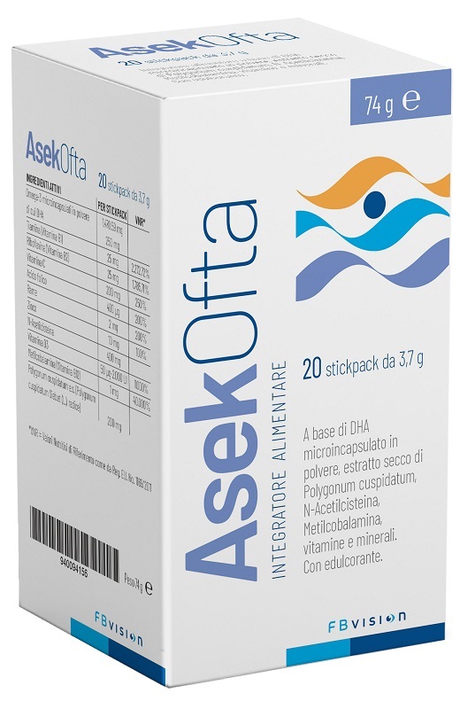 ASEK OFTA 20 STICKPACK - Gruppofarmastore.it
