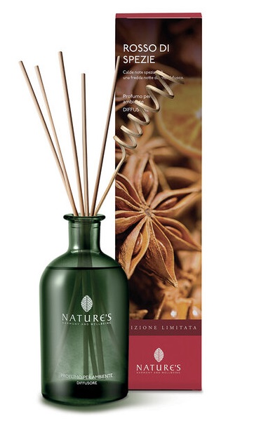 NATURE'S DIFFUSORE ROSSO DI SPEZIE 200 ML EDIZIONE LIMITATA - Gruppofarmastore.it