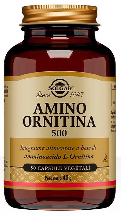AMINO ORNITINA 500 50 CAPSULE VEGETALI - Gruppofarmastore.it
