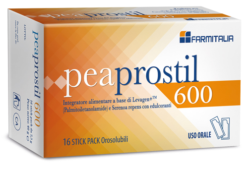 PEAPROSTIL 600 16 STICK PACK OROSOLUBILI - Gruppofarmastore.it