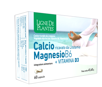 CALCIO + MAGNESIO B6 + VITAMINA D3 60 CAPSULE - Gruppofarmastore.it