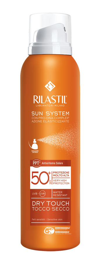 RILASTIL SUN SYSTEM DRY TOUCH SPF 50+ 200 ML - Gruppofarmastore.it