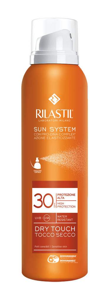 RILASTIL SUN SYSTEM DRY TOUCH SPF 30 200 ML - Gruppofarmastore.it