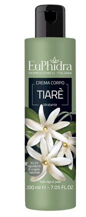 EUPHIDRA CREMA CORPO IDRATANTE TIARE' IN FLACONE CON ETICHETTA - Gruppofarmastore.it