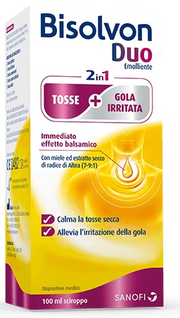 BISOLVON DUO SCIROPPO EMOLLIENTE 100 ML - Gruppofarmastore.it