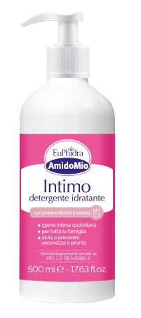EUPHIDRA AMIDOMIO INTIMO DETERGENTE IDRATANTE 500 ML - Gruppofarmastore.it