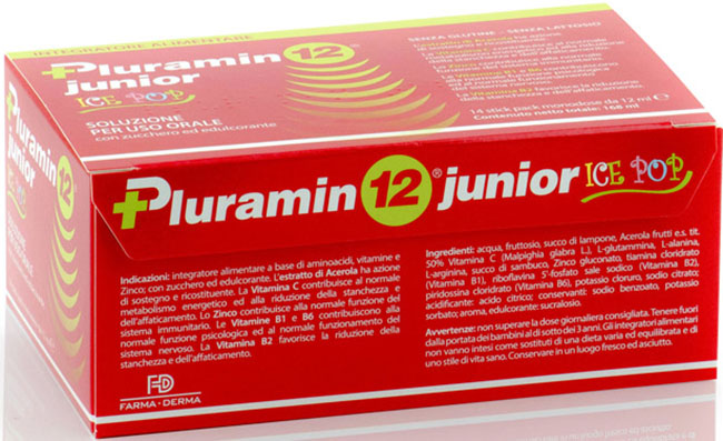 PLURAMIN12 JUNIOR 14 STICK PACK 12 ML - Gruppofarmastore.it