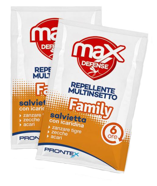 PRONTEX MAX DEFENSE SALVETTINE FAMILY 6 PEZZI - Gruppofarmastore.it