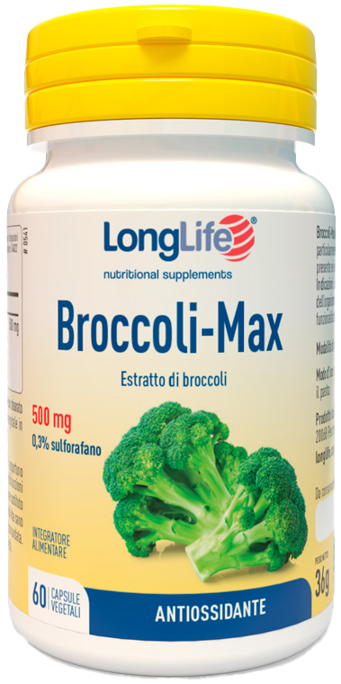 LONGLIFE BROCCOLI MAX 60 CAPSULE - Gruppofarmastore.it