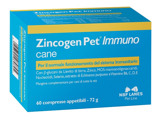 ZINCOGEN PET IMMUNO 60 COMPRESSE - Gruppofarmastore.it