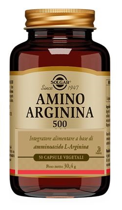 AMINO ARGININA 500 50 CAPSULE VEGETALI - Gruppofarmastore.it