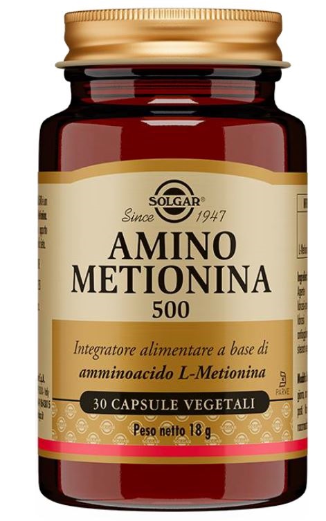 AMINO METIONINA 500 30 CAPSULE VEGETALI - Gruppofarmastore.it