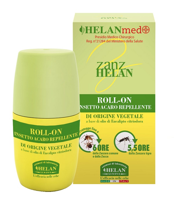 ZANZHELAN INSETTOREPELLENTE VEGETALE ROLL-ON 50 ML - Gruppofarmastore.it