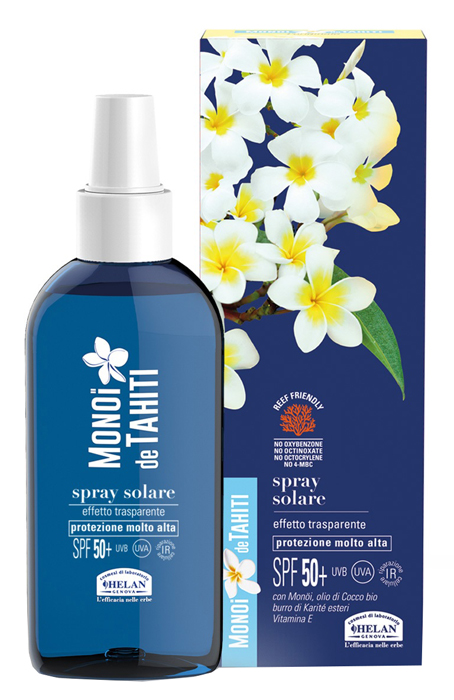 MONOI DE TAHITI SPRAY SOLARE EFFETTO TRASPARENTE SPF50+ 150 ML - Gruppofarmastore.it