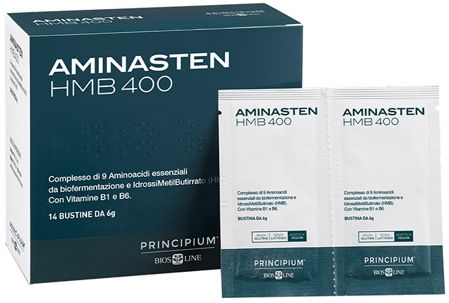 PRINCIPIUM AMINASTEN HMB400 14 BUSTINE 6 G - Gruppofarmastore.it