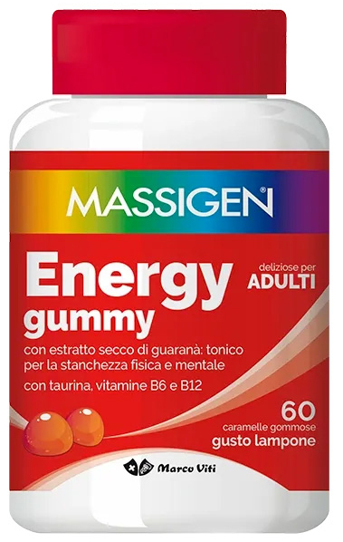 MASSIGEN ENERGY GUMMY 60 CARAMELLE - Gruppofarmastore.it
