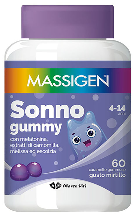 MASSIGEN SONNO GUMMY 60 CARAMELLE - Gruppofarmastore.it