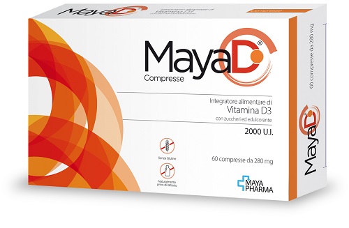 MAYA D 60 COMPRESSE MASTICABILI DA 280 MG - Gruppofarmastore.it