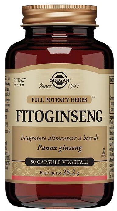 FITOGINSENG 50 CAPSULE VEGETALI - Gruppofarmastore.it