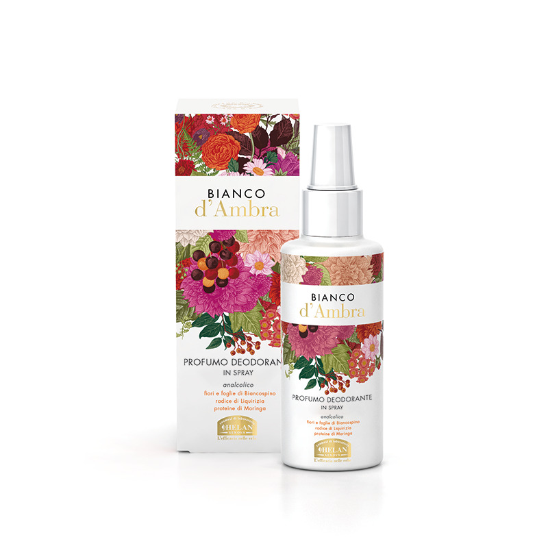 BIANCO D'AMBRA PROFUMO DEODORANTE SPRAY ANALCOLICO 100 ML - Gruppofarmastore.it