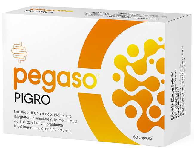 PEGASO PIGRO 60 CAPSULE DA 135 MG SENZA GLUTINE NATURALMENTE PRIVO DI LATTOSIO - Gruppofarmastore.it