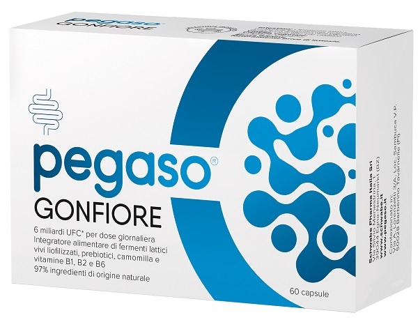 PEGASO GONFIORE 60 CAPSULE DA 100 MG - Gruppofarmastore.it