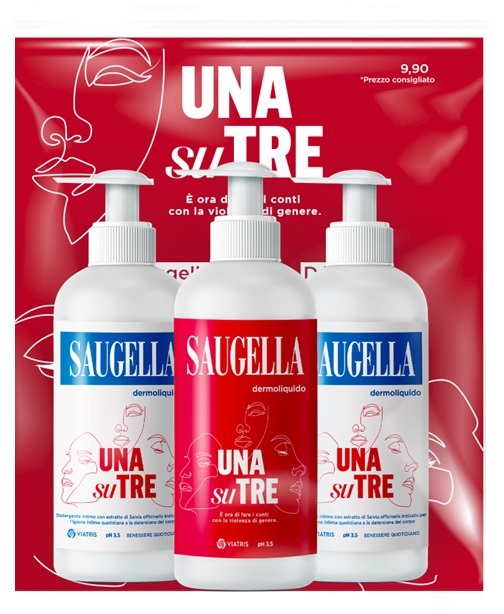 SAUGELLA 1 SU 3 BUNDLE DERMOLIQUIDO 3 X 200 ML - Gruppofarmastore.it
